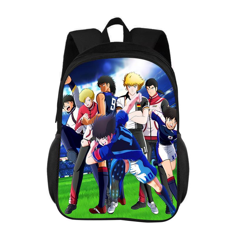 Anime Cuphead Print Primary School Pupil Rucksacks 16 Inch School Carrier Cuphead Animated Children Daily Pack Boys Girls Backpack Mochlia