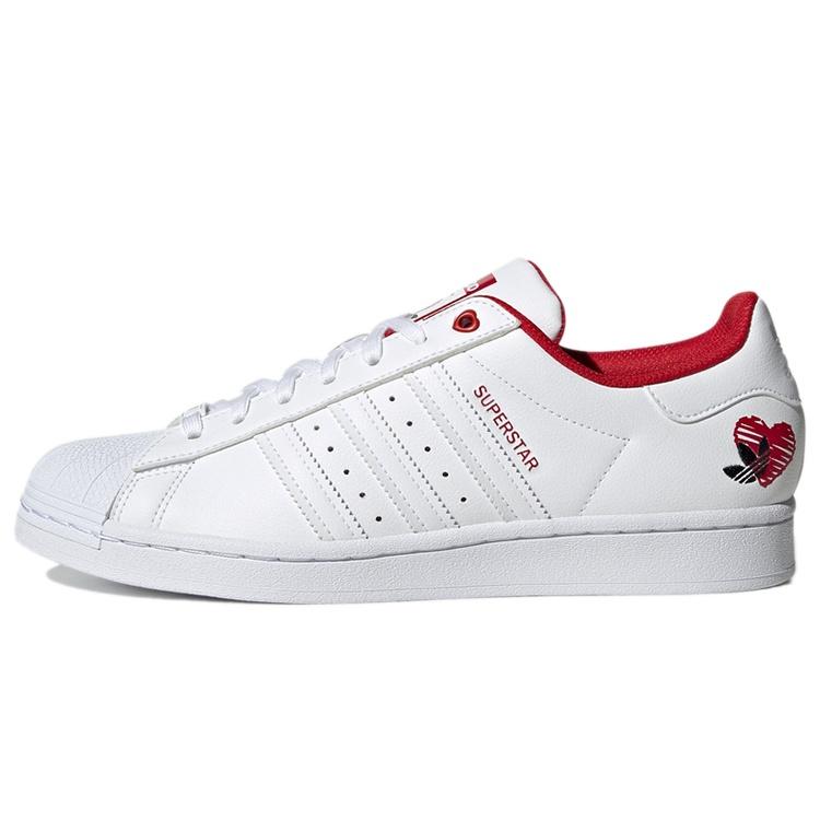 adidas Superstar Valentine s Day White Men s GW4416 EU 47⅓