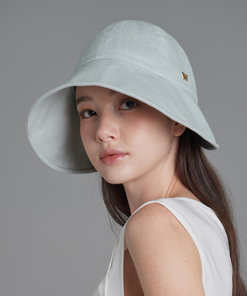 Hwaiteusaenjeu Linen Bonnet Hat Lucy (6 Colors)