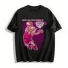 Funny Wild Hog Dunk Print Basketball Themed Casual Tee Pure Cotton T-shirt