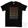 Retro Bosco Stacked Text T-shirt