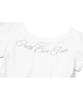 IFYOUWANT Grace One-Shoulder Tee White