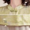 Women's New Chinese Style Embroidered Stand Collar Summer Top