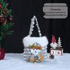 Christmas Knitted Snowflake Gift Bag