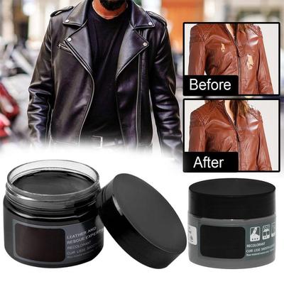 Auto Leder Ausbesserungspaste Haut Nachfärbebalsam Kein Hitzereparaturwerkzeug Auto Sitzlöcher Kratzer Risse Risse Reparaturset Schuhe
