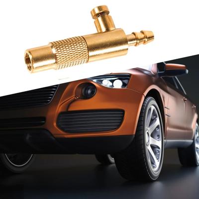 Connettore Gonfiagomme per Pneumatici Auto 5-6mm Pinza a Morsetto in Rame di Alta Qualità Adattatore Connettore Valvola di Riparazione Ugello Aria per Auto