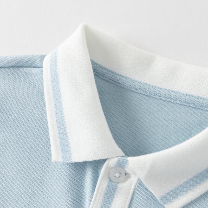 DAVE & BELLA Boys' Long-Sleeve Polo T-shirt