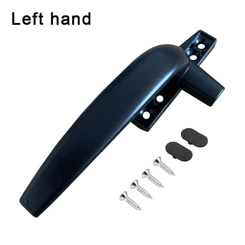 Thickenin Aluminum Alloy Window Handle Push Out Swing Door And Window Single Point Handle Window Lock Seven Character Handl