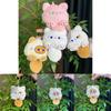 Adorable Plush Cat Doll With Squeaky Sound Perfect For Keychains And Bag Charms