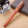 9035 Wooden Calligraphy Pen with Steel Nib - Smooth Writing, Rotating Cap, Ideal Adult Business Gift