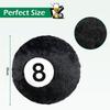 35cm 8 Ball Kissen Schwarz 8 Bälle Plüsch Gefüllt Sport Kissen Kissen Haus Sofa Kissen Für Schlafzimmer Wohnzimmer
