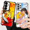 Candy 90s Cartoon Plating Phone Case For Samsung A17 A07 A37 A57 A16 A56 A15 A55 A14 A54 A13 A53 A26 A36 A25 A35 A24 A34 A23 A33