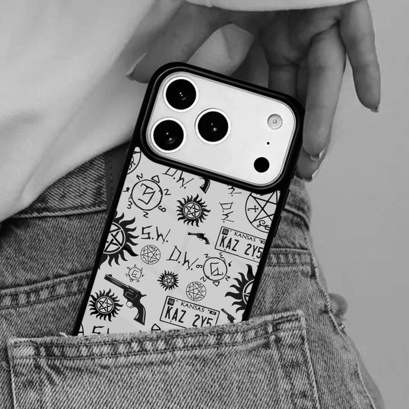 Supernatural TV Series Phone Case for iPhone 17ProMax 12 13 14 15 16e 17 Pro Max Plus Air Cover