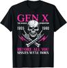 X-Generation Vor allen deinen Weicheiern wurden Totenkopf Fels Hand T-Shirt