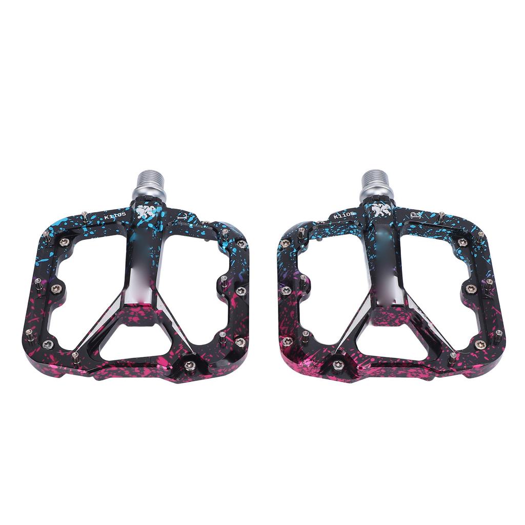 Pédale de vélo 3 Roulements Haute Résistance Élargie Antidérapante Ultra Fine Vélo de Montagne Camouflage