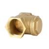 1-1/4" NPT Brass Water Oil Gas Swing Check Valve Threaded Plumbing Fitting