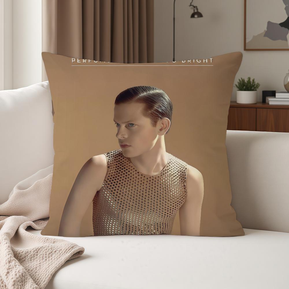Singer PPerfume Genius Glory Pillow Case Suitable For Bedrooms Living Rooms Cars Home Decoration