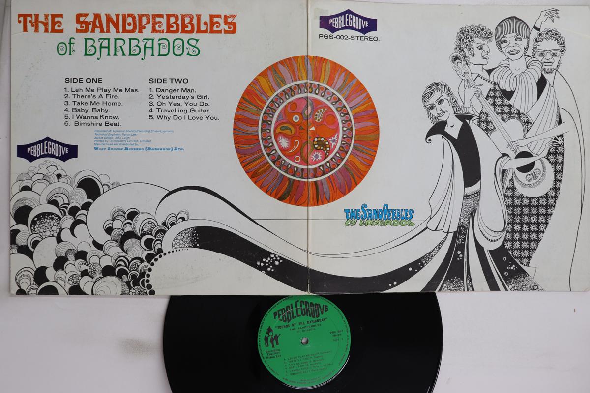 

LP Record SANDPEBBLES OF BARBADOS - Sounds Of The Caribbean PGS002 PEBBLEGROOVE Barbados Reggae, Ska & Dub Used