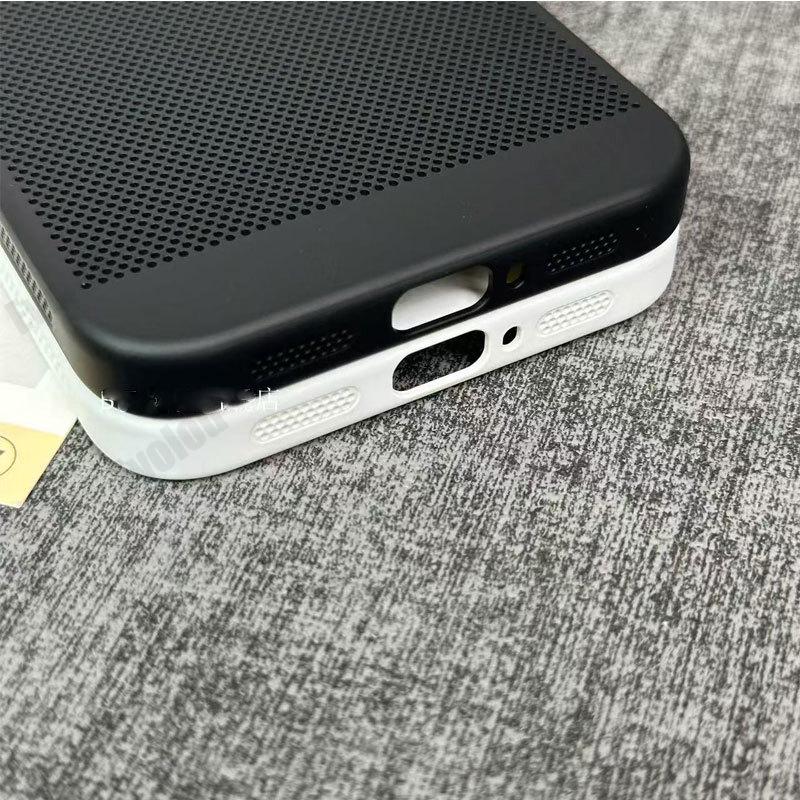For POCO F8 Ultra F8pro Heat Dissipation Hard Phone Case for POCO F8Ultra Redmi K90 Pro Max Cooling Honeycomb Mesh PC Shell
