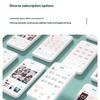 High Definition Portable Label Printer For Students Homework Sticker With OCR Wireless Scanner Rechargeable Battery