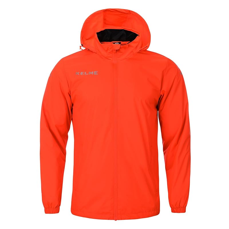 

[Kelme] куртка для активного отдыха мужская ветровка легкая куртка альпинизм рыболовная одежда ветрозащитная водоотталкивающая легкая повседневная (оранжевый, М)