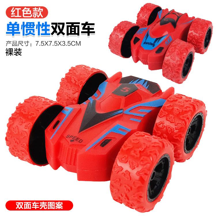 Kinder Trägheits Doppelseitiges Stunt Auto Spielzeugauto Modell Offroad Rutschender Kipper