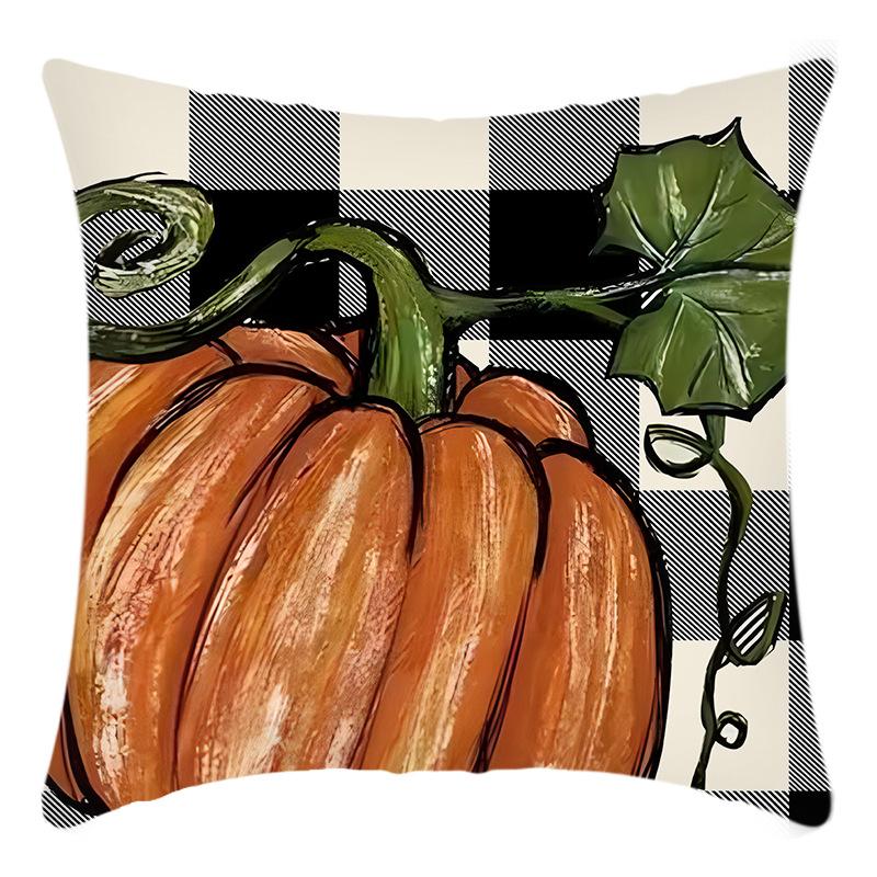 

Новая серия ко Дню Благодарения Наволочка с английскими буквами и принтом кленового листа Подушка Домашняя диванная наволочка 45 * 45Cm pillowcase