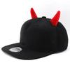 European and American Little Devil Corner Hip-hop Hat Men and Women Outdoor Travel Sunshade Baseball Cap Fashion Flat Brim Cap Tide