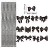 Bow Creative Decor Disposable Straw Birthday Party Scene Props Decoration