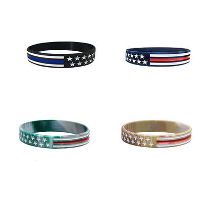 Independence  Day  Rubber  Bracelet, Celebration  Day  Carnival  Decoration