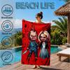 Chucky's Halloween Horror Beach Towel, Microfiber Beach Towel, Perfect For Pool, Beach, Travel, Home Decor Beach Party Fan gifts