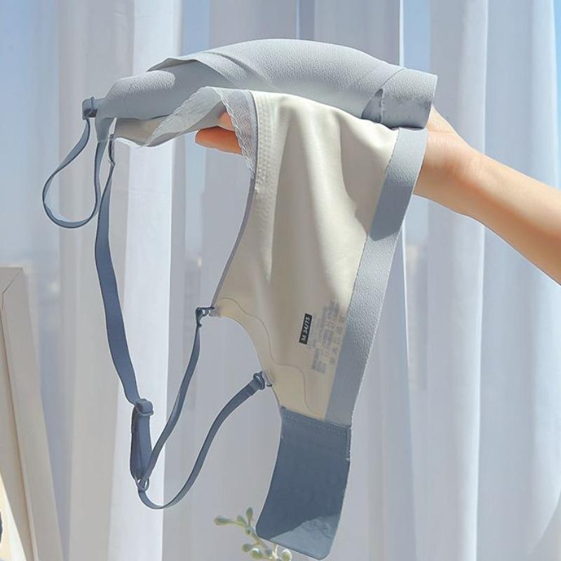 Lingerie Women's Gathered Non-marking Non-steel Ring To Collect Side Breasts Anti-sagging Bra