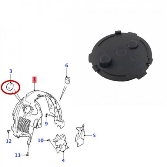

Car Parts Wheel Housing Liner Cover Replacement Fits for JAGUAR F-PACE XEL XFL
