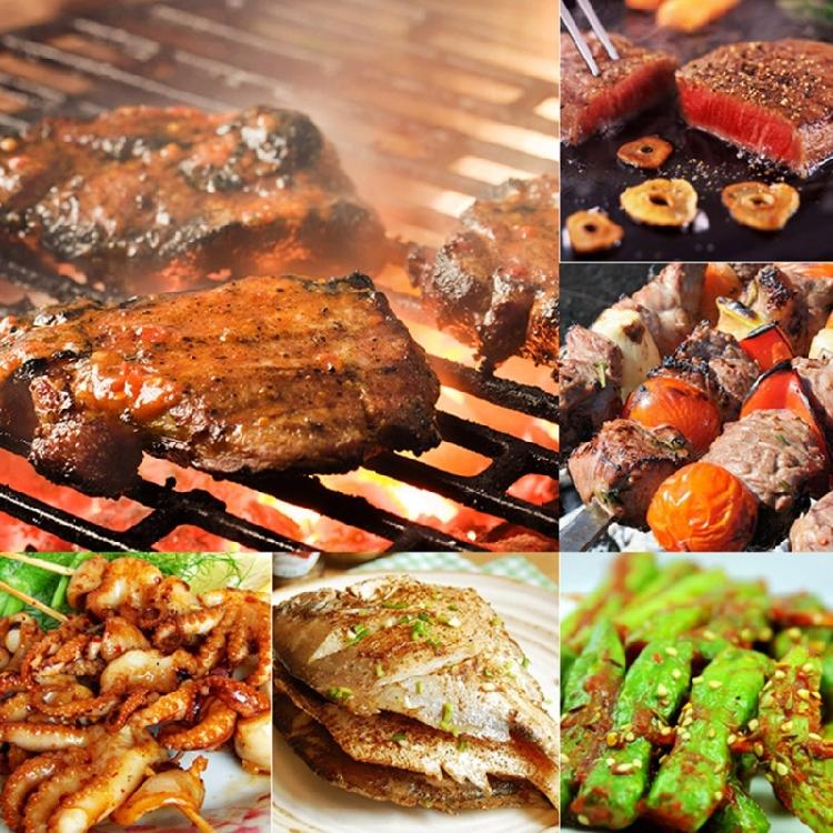 Meat Rib Rack Stainless Steel Barbecue Roasting Stand Outdoor BBQ Accessories