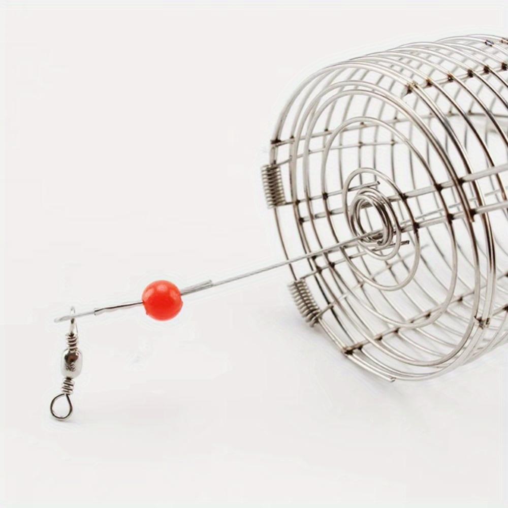 2/1Pc Shrimp Feeding Dish Stainless Steel Shrimp Bowls Feed Dish Metal Container Bait Cage Fish Tank Accessories for Shrimp Food
