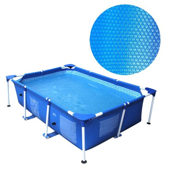 Rectangle Swimming Pool Cover Waterproof UV Resistant All-Weather Protection Universal Easy To Install Swimming Pool Protective Cover