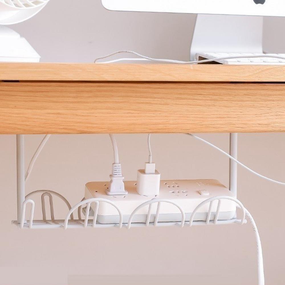 

Настольное хранение без сверления Органайзер для проводов Держатель розетки Кронштейн Подвесная полка Кабельная стойка