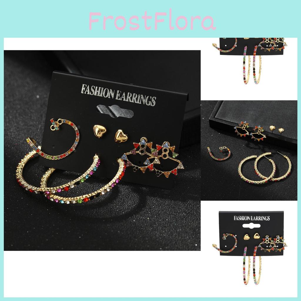 Stylish Alloy Earrings Diamond Shape Perfect For Gifts Anniversaries And Promotions