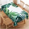 Summer Tropical Palm Leaves Rectangle Tablecloth for Table Decor Reusable Kitchen Dinning Tablecloth Wedding Party Decorations