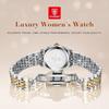 POEDAGAR Luxury Ladies Wristwatch Luminous Waterproof Date Week Woman Dress Watches Stainless Steel Watch Quartz Clock+Box