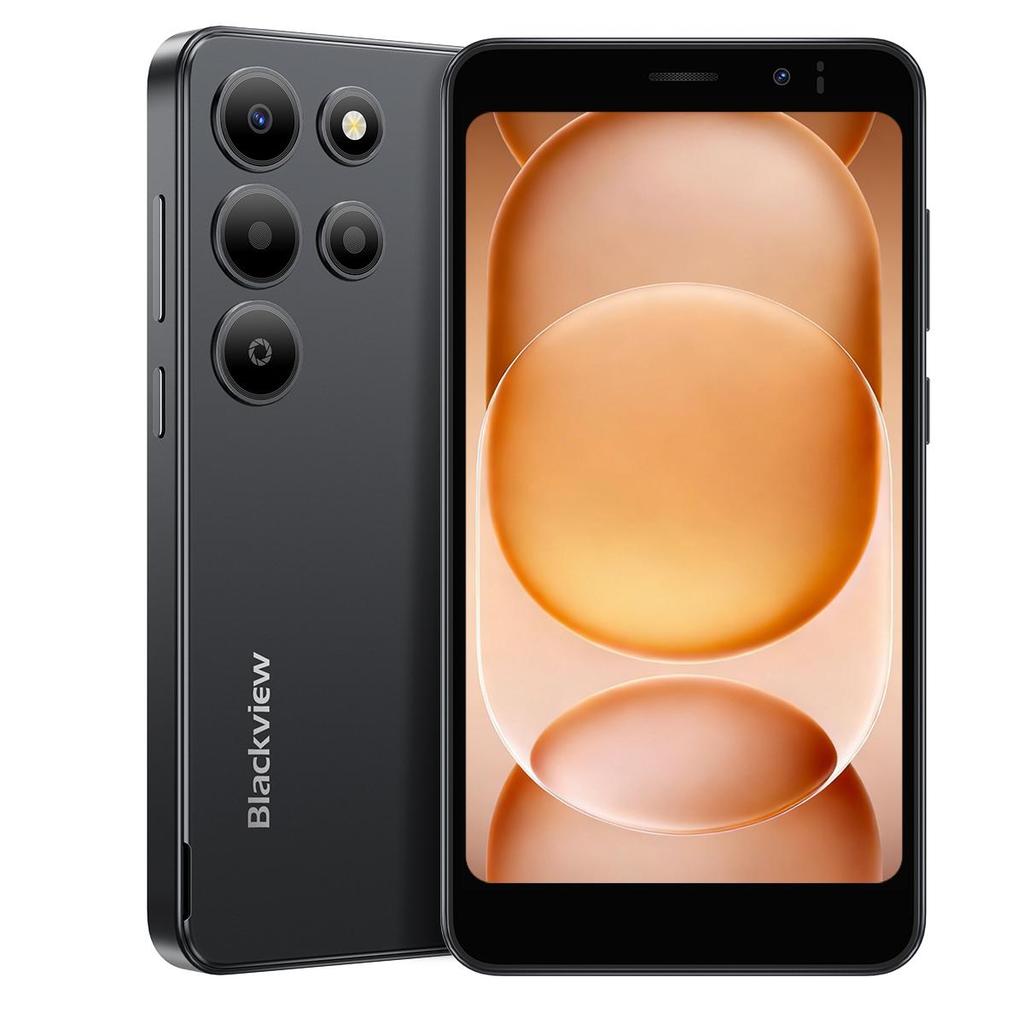 Blackview Smartphone Wave 2C Android 16, 12 GB de RAM + 32 GB de ROM(TF 1TB) Smartphone 3000mAh, Pantalla HD+ de 5", Cámara de 5MP+2MP, Doble SIM/GPS