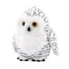 COLORATA Snowy Owl Plush Mascot (Realistic Birdwith Chain) Cute Bird Keychain Doll Gift (Twice Tested)  Christmas Present
