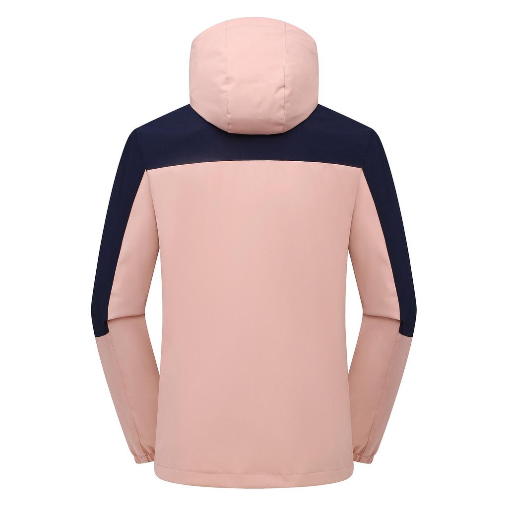 Unisex Plus Size Lightweight Windbreaker: Spring/Autumn Casual Outdoor Sports Jacket