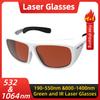 532nm Picoseconds Green Laser Pointer Safety Glasses ND: YAG 1064nm Infrared Laser Safety Protection Goggles2