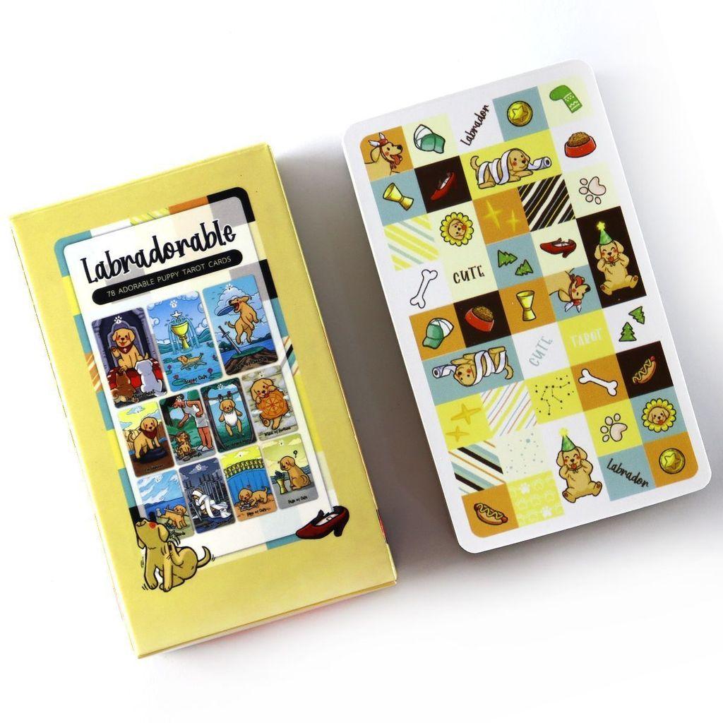 Labradorable Tarot Dog Card Game With Indoor Play And Cognitive Training For Teens