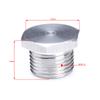 304 Stainless Steel M18 X 1.5 Thread O2 Oxygen Sensor Plug Fit For American European Japanese Cars and Trucks