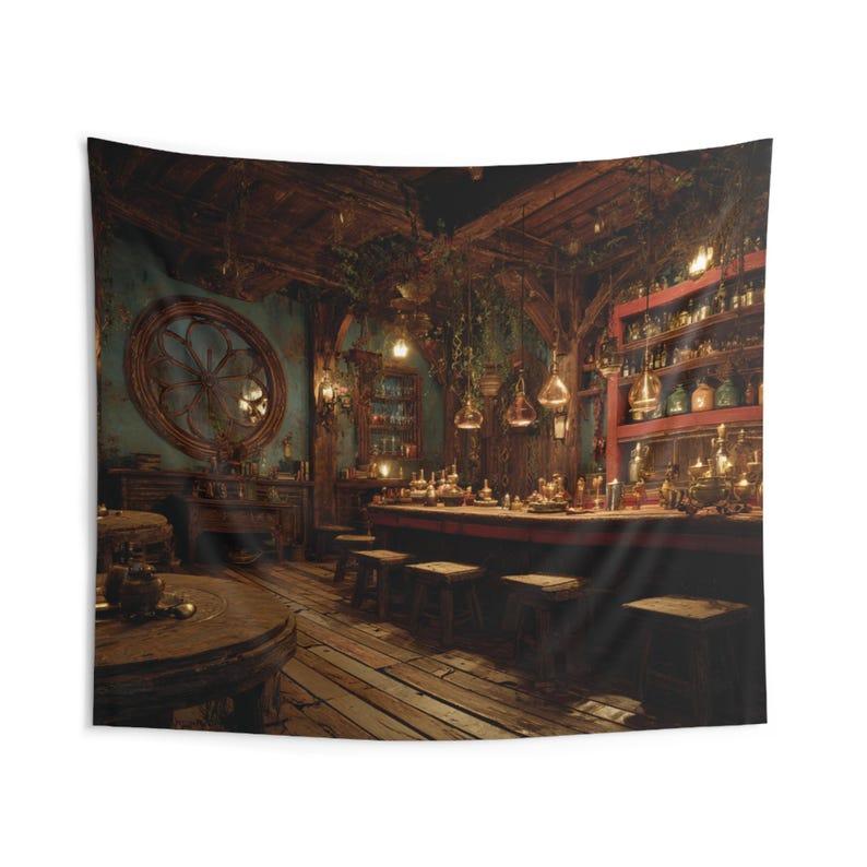 Alchemist s Tavern tapestry 75x100