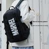 Li Ning X Marvel Collaboration Sports Lifestyle Series Casual Versatile Zipper Fabric Backpack Unisex Backpack Gray ABSS385-2