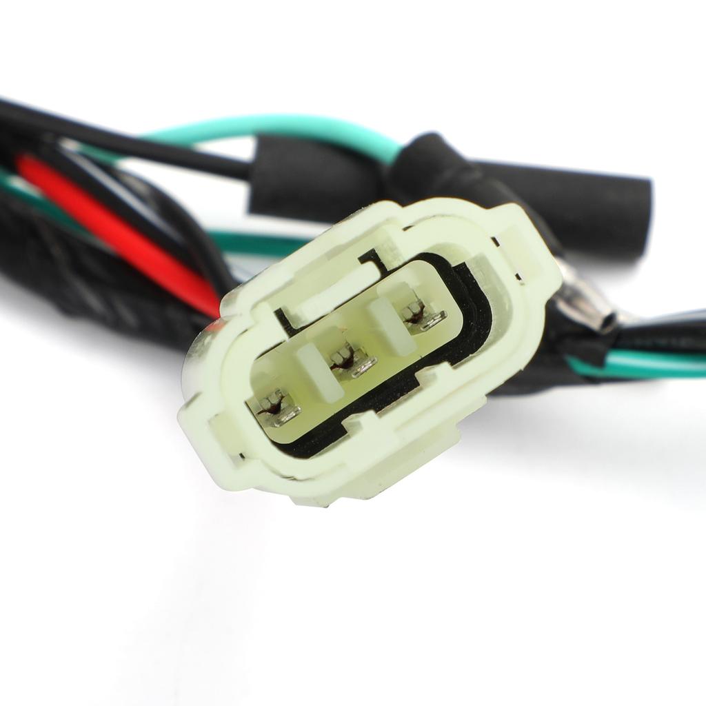 Insulated Drive Cable Replacement Main Electric Wire for TRX400EX 1999-2004 Rustproof Complete Wire Harnes