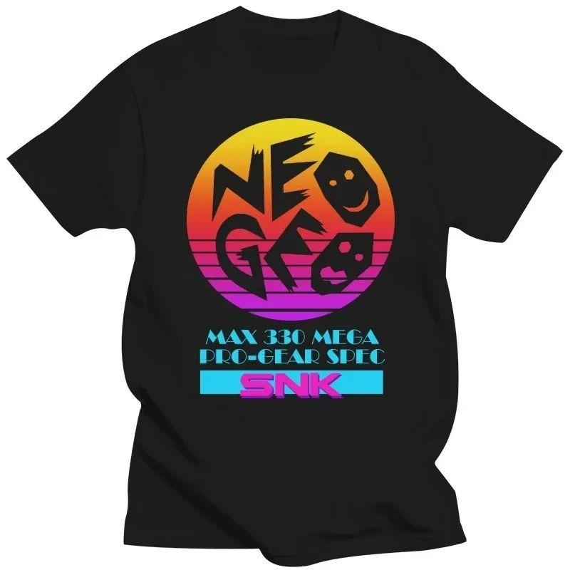 Neo Geo SNK Retro Video Game Console Inspired Men T Shirt Summer Fashion Short Sleeve Brand Casual Tees Tops Male Unisex Tshirt